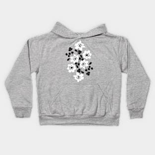 White flowers. Hepatica Kids Hoodie